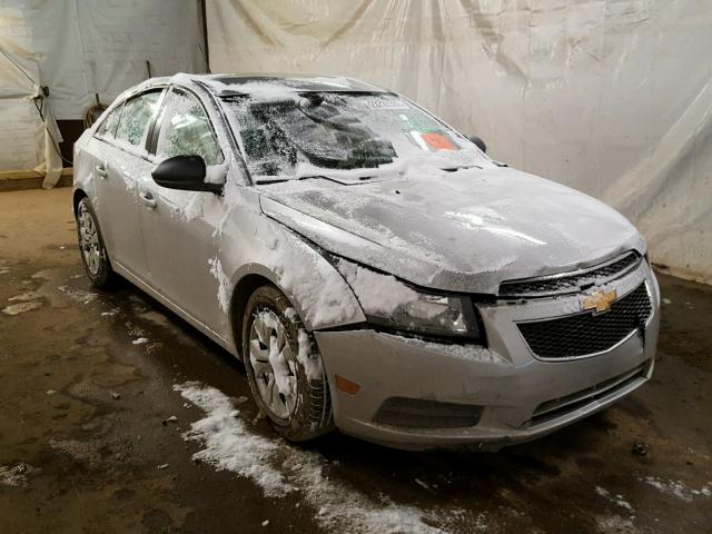 1G1PA5SG0D7124035 - 2013 CHEVROLET CRUZE LS SILVER photo 1