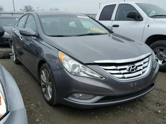 5NPEC4AB8CH429012 - 2012 HYUNDAI SONATA SE GRAY photo 1