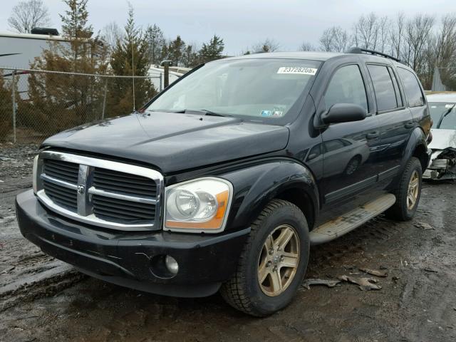 1D4HB48N94F110975 - 2004 DODGE DURANGO SL BLACK photo 2