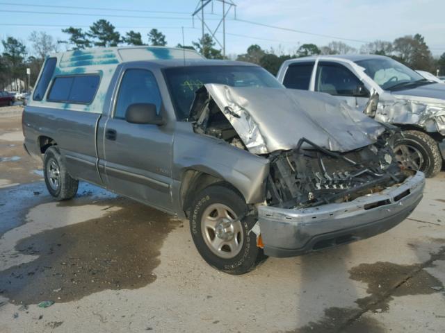 1GCEC14W31Z218688 - 2001 CHEVROLET SILVERADO BROWN photo 1