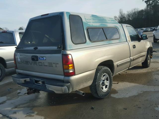 1GCEC14W31Z218688 - 2001 CHEVROLET SILVERADO BROWN photo 4