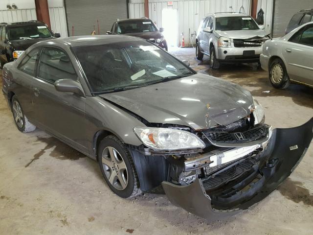 1HGEM22964L014928 - 2004 HONDA CIVIC EX GRAY photo 1