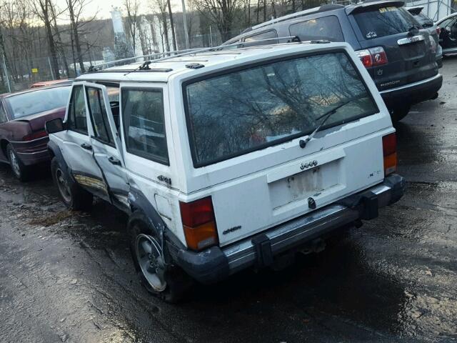 1J4FJ58L1LL241338 - 1990 JEEP CHEROKEE L WHITE photo 3