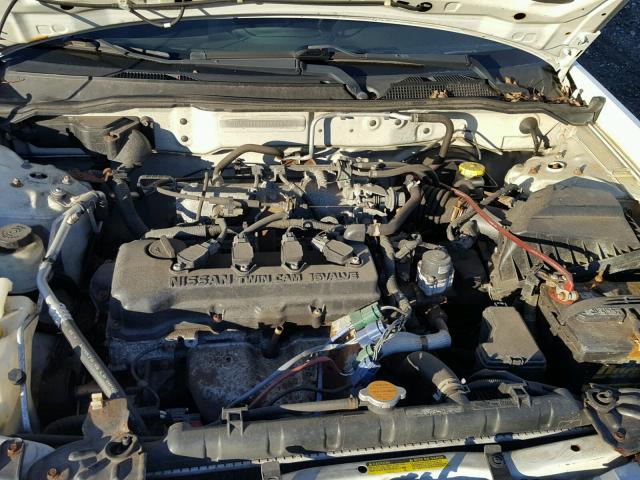 3N1CB51D52L675874 - 2002 NISSAN SENTRA XE WHITE photo 7