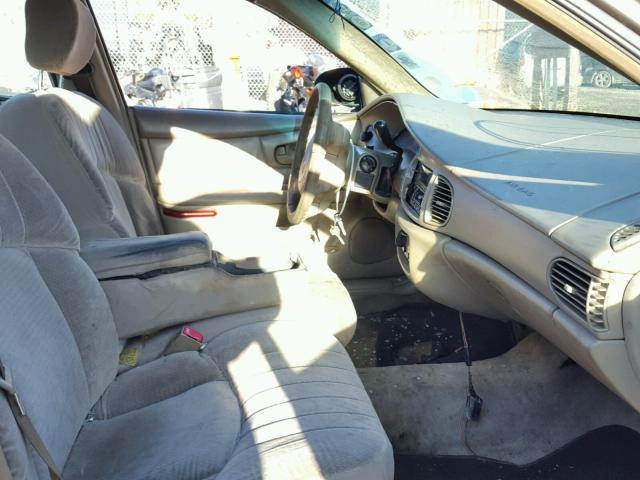 2G4WS52JX31115054 - 2003 BUICK CENTURY CU BEIGE photo 5