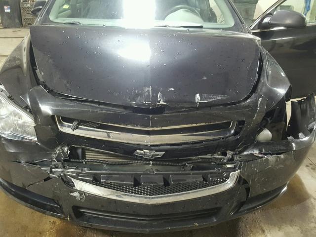 1G1ZB5EB4A4118368 - 2010 CHEVROLET MALIBU LS BLACK photo 7