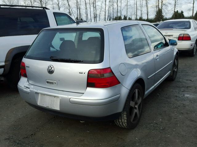 9BWDE61JX24013353 - 2002 VOLKSWAGEN GTI BASE SILVER photo 4