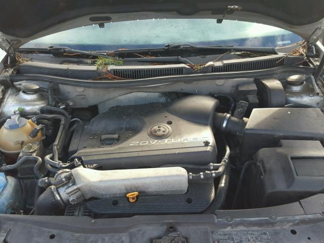 9BWDE61JX24013353 - 2002 VOLKSWAGEN GTI BASE SILVER photo 7