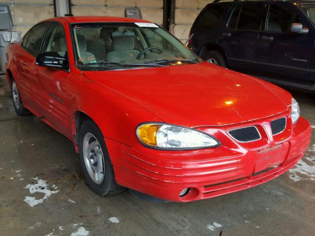 1G2NE52T3XM932616 - 1999 PONTIAC GRAND AM S RED photo 1