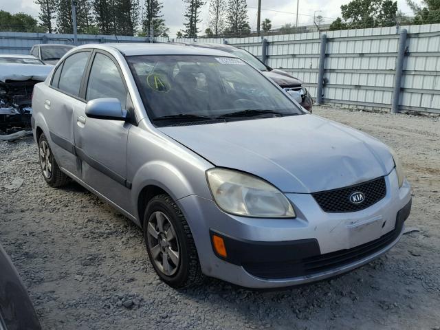 KNADE123376218373 - 2007 KIA RIO BASE TAN photo 1