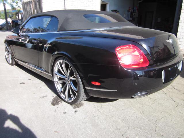 SCBDR33W78C054403 - 2008 BENTLEY CONTINENTA BLACK photo 3