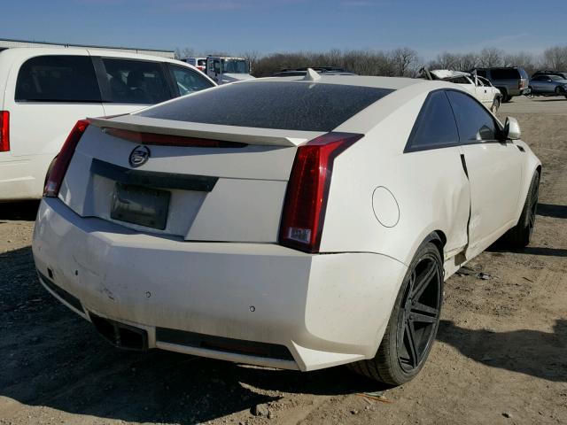 1G6DS1E31C0155359 - 2012 CADILLAC CTS PREMIU WHITE photo 4