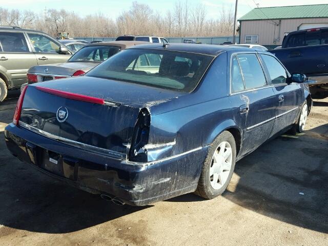 1G6KD57Y56U100234 - 2006 CADILLAC DTS BLUE photo 4