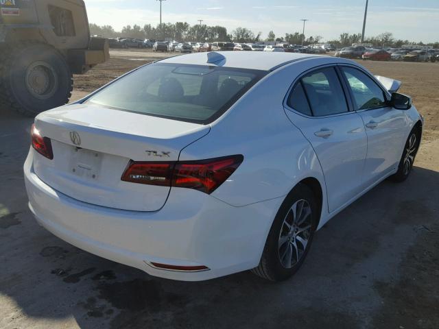 19UUB1F55GA013353 - 2016 ACURA TLX TECH WHITE photo 4