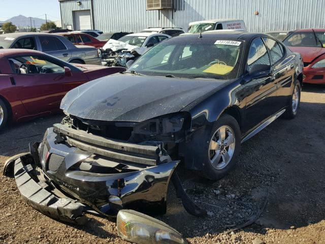 2G2WP522351192631 - 2005 PONTIAC GRAND PRIX BLACK photo 2