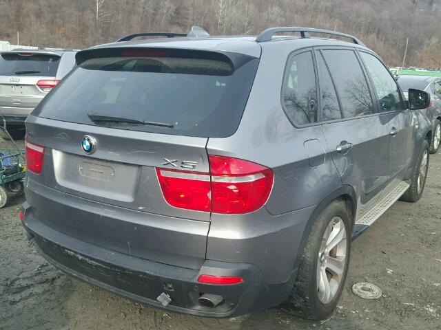 5UXFE4C51AL279886 - 2010 BMW X5 XDRIVE3 GRAY photo 4