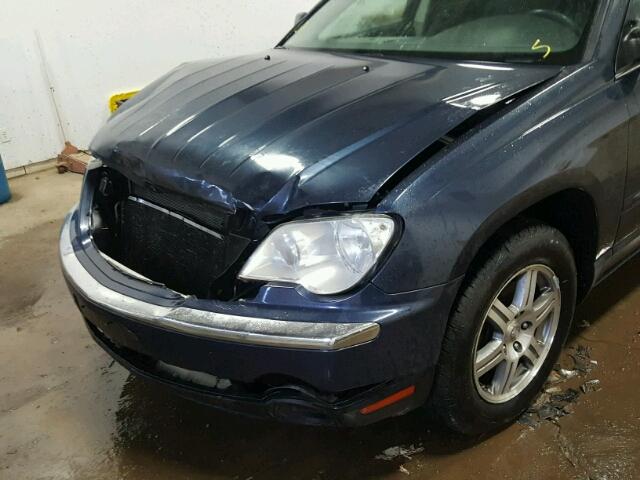 2A8GM68X27R290449 - 2007 CHRYSLER PACIFICA T BLUE photo 9