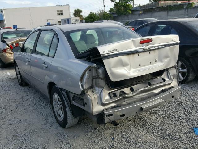 1G1ZS51FX6F281966 - 2006 CHEVROLET MALIBU LS SILVER photo 3