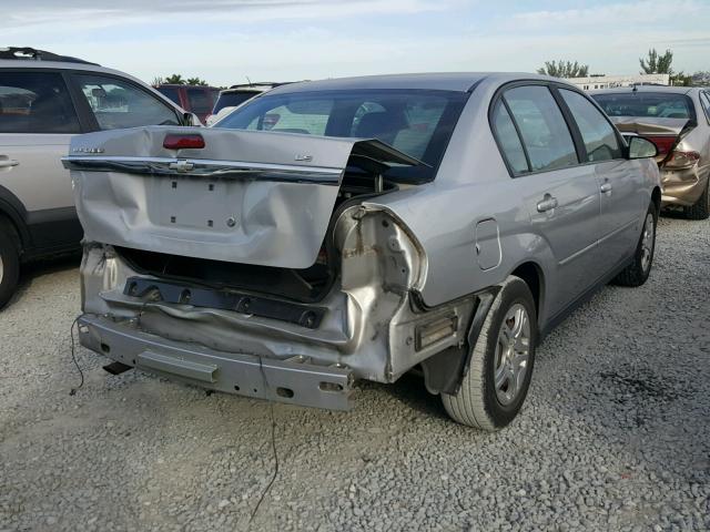 1G1ZS51FX6F281966 - 2006 CHEVROLET MALIBU LS SILVER photo 4