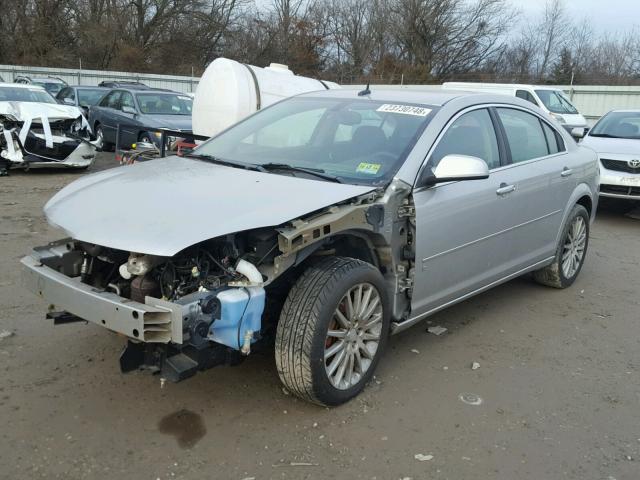 1G8ZV57747F271430 - 2007 SATURN AURA XR SILVER photo 2