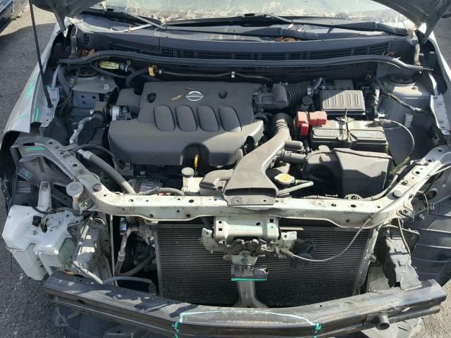 3N1BC13E29L388686 - 2009 NISSAN VERSA S SILVER photo 7