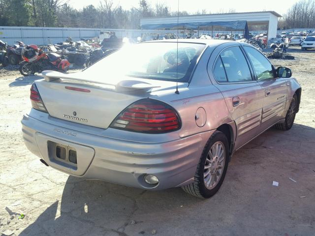 1G2NE52E7XM723462 - 1999 PONTIAC GRAND AM S GRAY photo 4