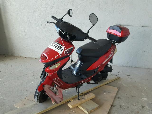 L9NTEACB2E1176195 - 2015 TAOT SCOOTER RED photo 2