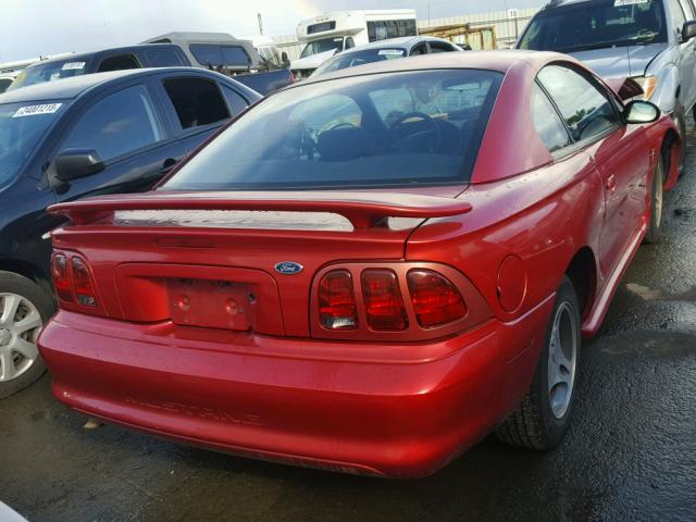 1FAFP4047WF238133 - 1998 FORD MUSTANG RED photo 4