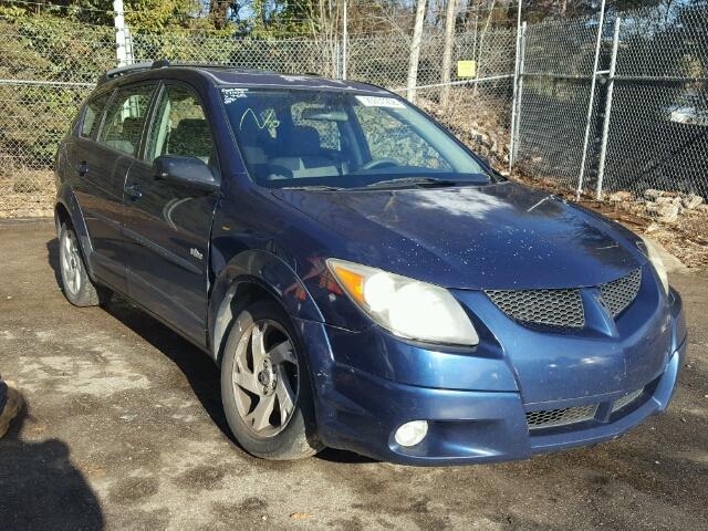 5Y2SL64883Z454032 - 2003 PONTIAC VIBE BLUE photo 1