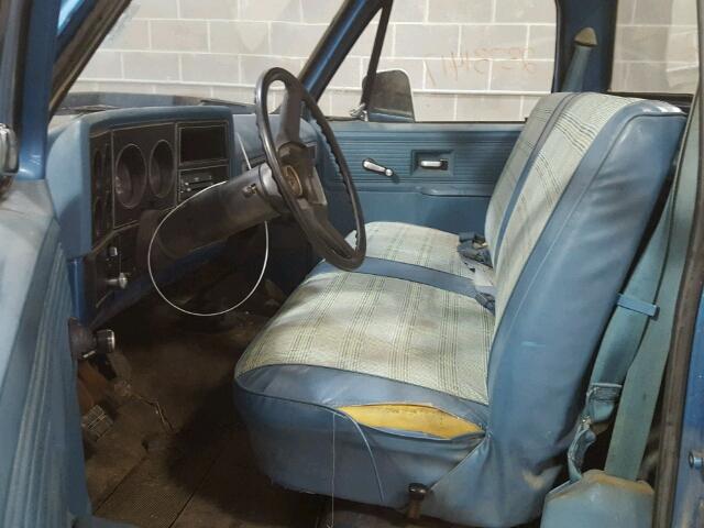 CCT248S161417 - 1978 CHEVROLET C20 PU BLUE photo 5