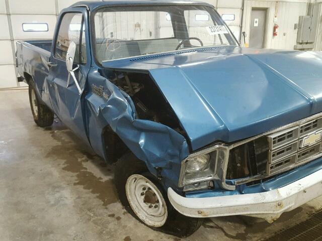 CCT248S161417 - 1978 CHEVROLET C20 PU BLUE photo 9