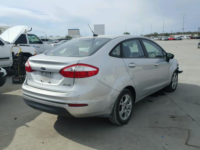 3FADP4BJ5EM156412 - 2014 FORD FIESTA SE SILVER photo 4