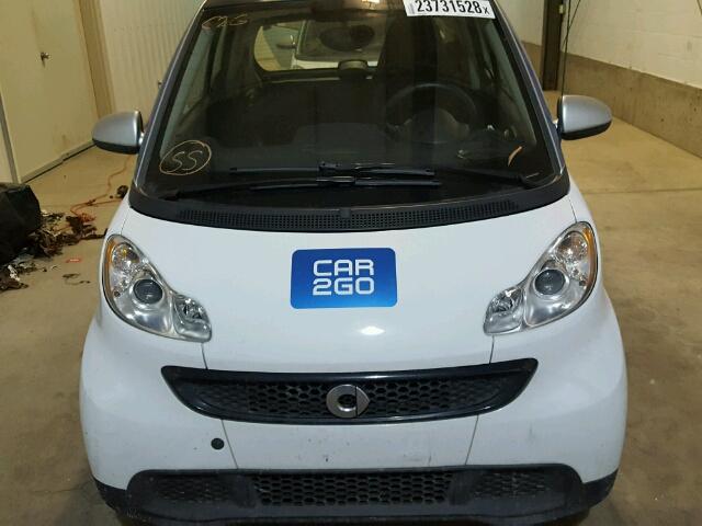 WMEEJ3BA4EK767552 - 2014 SMART FORTWO PUR WHITE photo 9