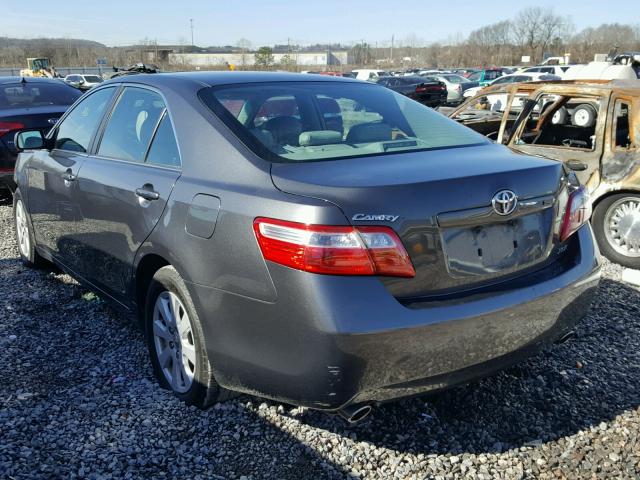 4T1BK46K68U066314 - 2008 TOYOTA CAMRY LE CHARCOAL photo 3