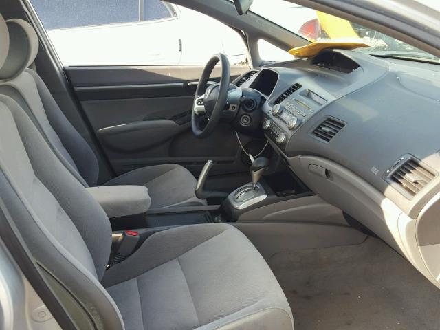 1HGFA16837L062920 - 2007 HONDA CIVIC EX SILVER photo 5