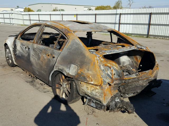 1N4BA41E64C803848 - 2004 NISSAN MAXIMA SE BURN photo 3