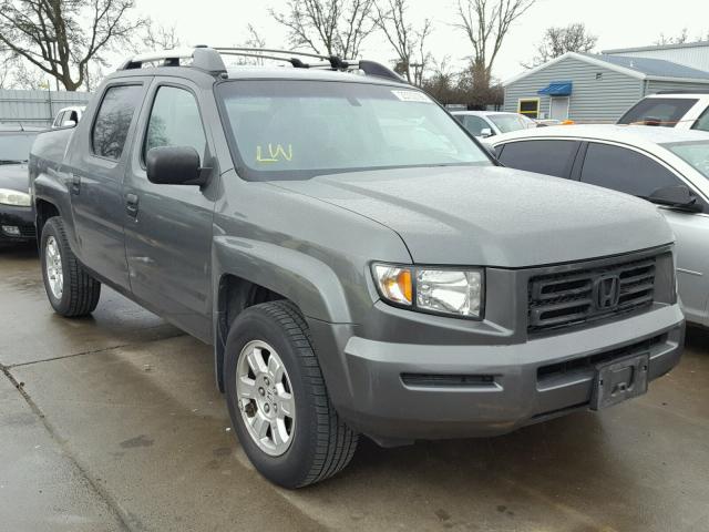 2HJYK16298H517022 - 2008 HONDA RIDGELINE GRAY photo 1