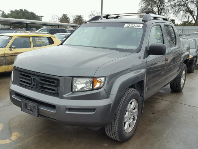 2HJYK16298H517022 - 2008 HONDA RIDGELINE GRAY photo 2