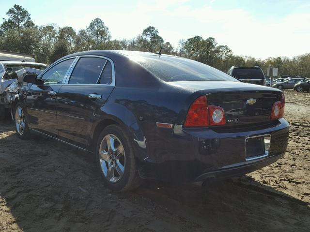 1G1ZH57B38F285220 - 2008 CHEVROLET MALIBU 1LT BLUE photo 3