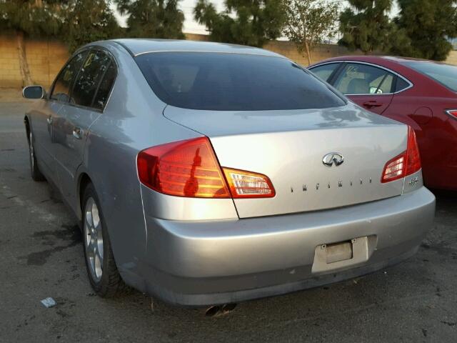 JNKCV51E53M305687 - 2003 INFINITI G35 SILVER photo 3