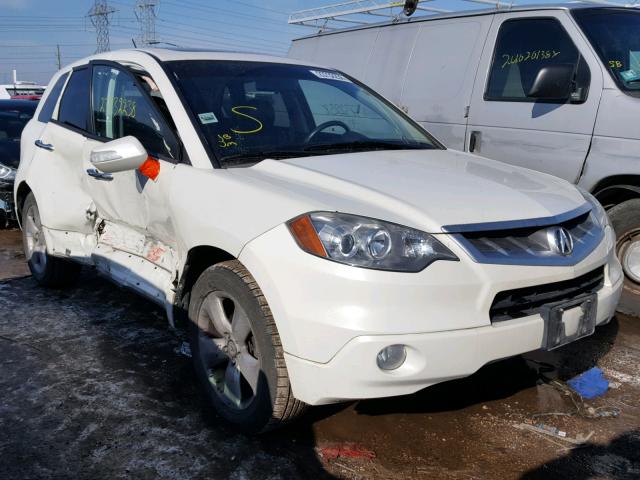 5J8TB18507A002852 - 2007 ACURA RDX TECHNO WHITE photo 1