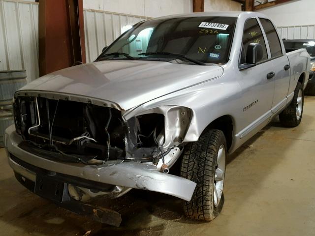 1D7HA18P67J502836 - 2007 DODGE RAM 1500 S SILVER photo 2