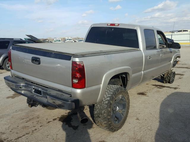 1GCHK23244F239348 - 2004 CHEVROLET SILVERADO TAN photo 4