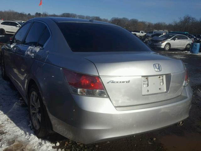 1HGCP26898A015847 - 2008 HONDA ACCORD EXL SILVER photo 3