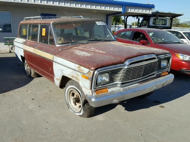 J9A15NN119735 - 1979 JEEP WAGONEER BURGUNDY photo 1