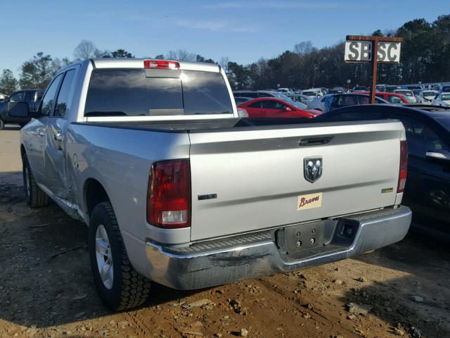 1C6RR6GP6DS597451 - 2013 RAM 1500 SLT SILVER photo 3