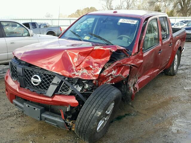 1N6AD0EV5GN779483 - 2016 NISSAN FRONTIER S RED photo 2
