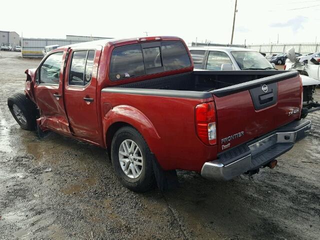 1N6AD0EV5GN779483 - 2016 NISSAN FRONTIER S RED photo 3