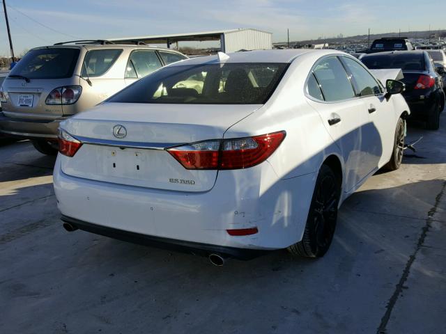 JTHBK1GG9F2164029 - 2015 LEXUS ES 350 WHITE photo 4