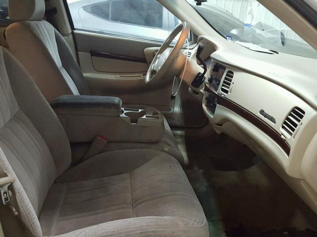 2G1WF52E759392043 - 2005 CHEVROLET IMPALA WHITE photo 5